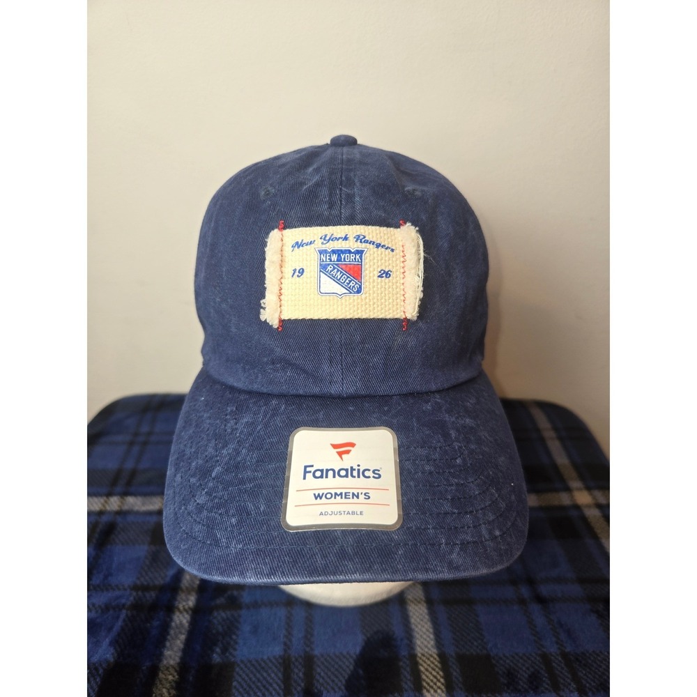New York Rangers Fanatics Women's Heritage Away Game Adjustable Hat
